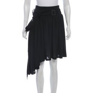 Y-3 Belted Knee-length Skirt